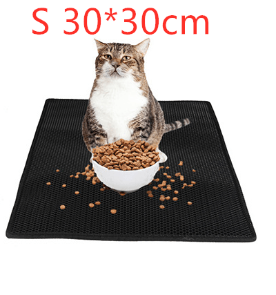 Honeycomb Cat Litter Trapper: The Ultimate Solution For Clean And Tidy Floors!