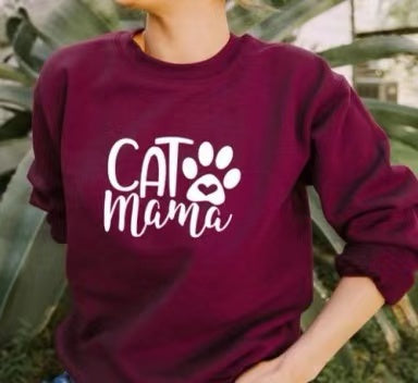Cat Mama Sweater - Perfect Gift for Cat Lovers