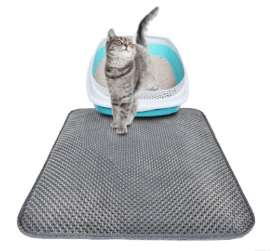 Honeycomb Cat Litter Trapper: The Ultimate Solution For Clean And Tidy Floors!