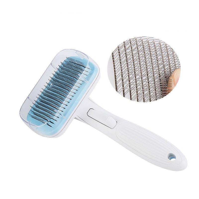 Automatic Pet Hair Brush - Self-Cleaning Grooming Tool
