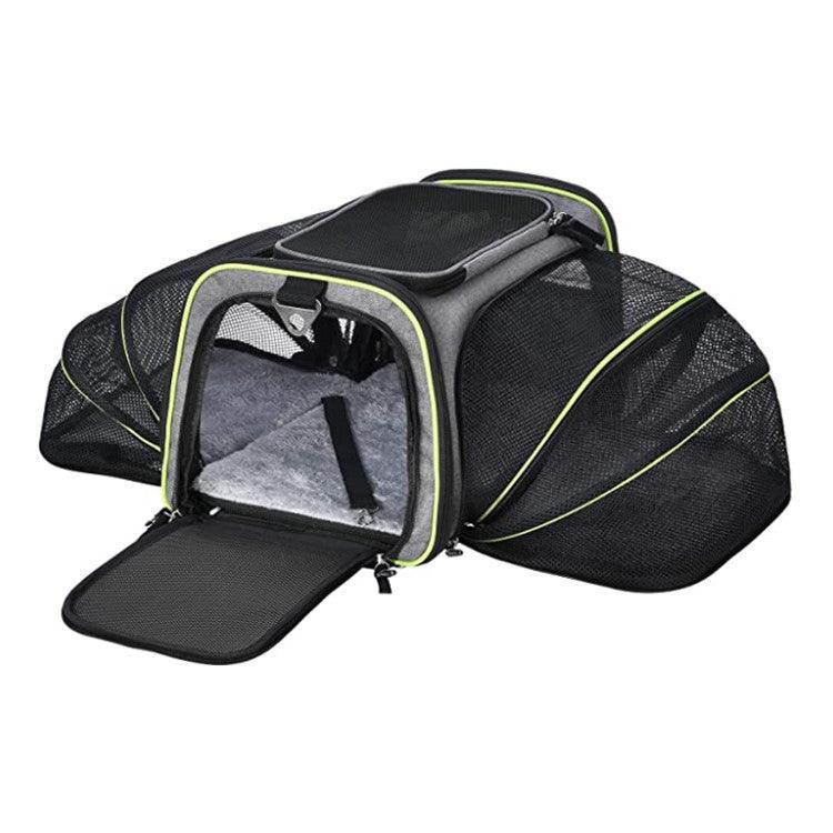 Expandable Cat Carrier - Reflective & Safe for Travel