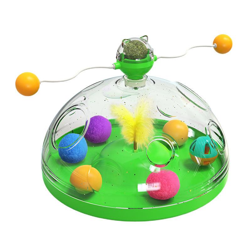 Interactive Cat Toy Set - Multi-Feature Play Extravaganza